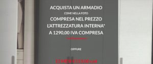 ACQUISTA UN ARMADIO