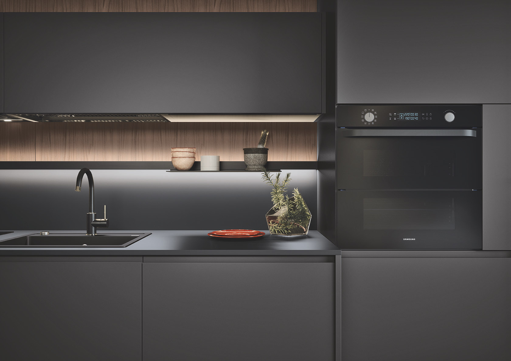 Cucine Forma JOY 02 illuminazione Cucina